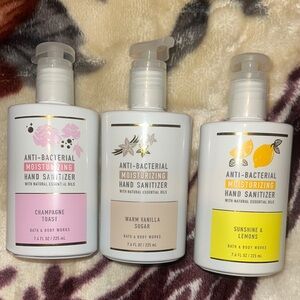 Bath & Body Works Moisturizing Hand Sanitizer Trio